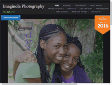 Tablet Screenshot of imaginolaphoto.com